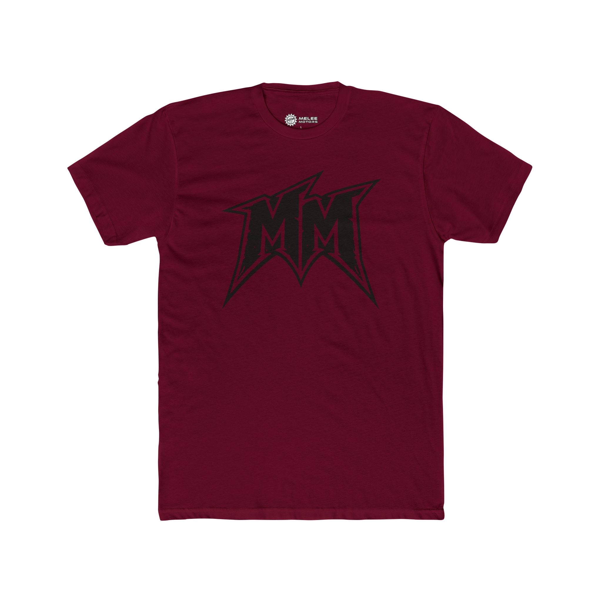 Melee Motors "MM" Signature Logo Tee – Premium Cotton T-Shirt