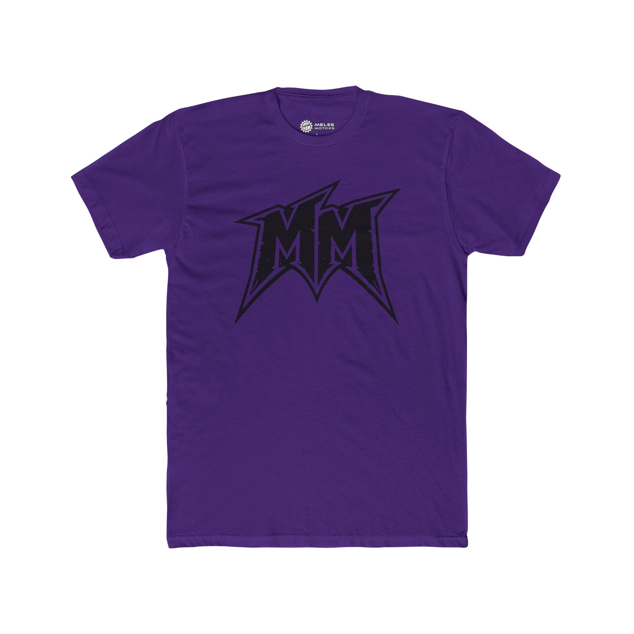 Melee Motors "MM" Signature Logo Tee – Premium Cotton T-Shirt