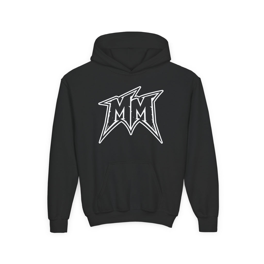 Melee Motors "MM" Signature Logo YOUTH Hoodie - Premium Fleece Pull Over
