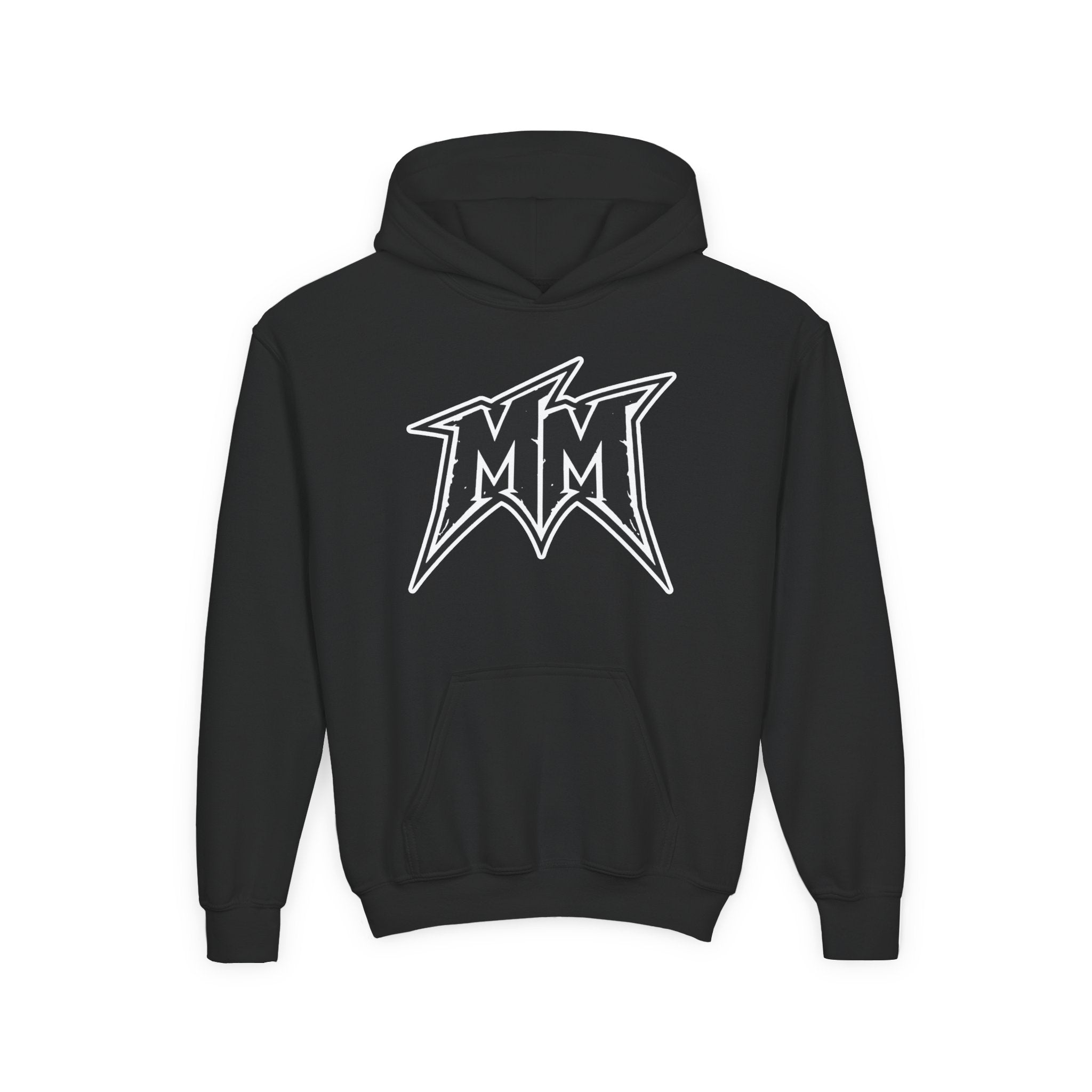 Melee Motors "MM" Signature Logo YOUTH Hoodie - Premium Fleece Pull Over