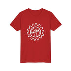 Melee Motors Youth Logo Tee — Unisex Cotton Crewneck