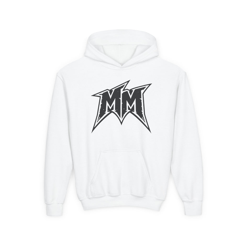 Melee Motors "MM" Signature Logo YOUTH Hoodie - Premium Fleece Pull Over