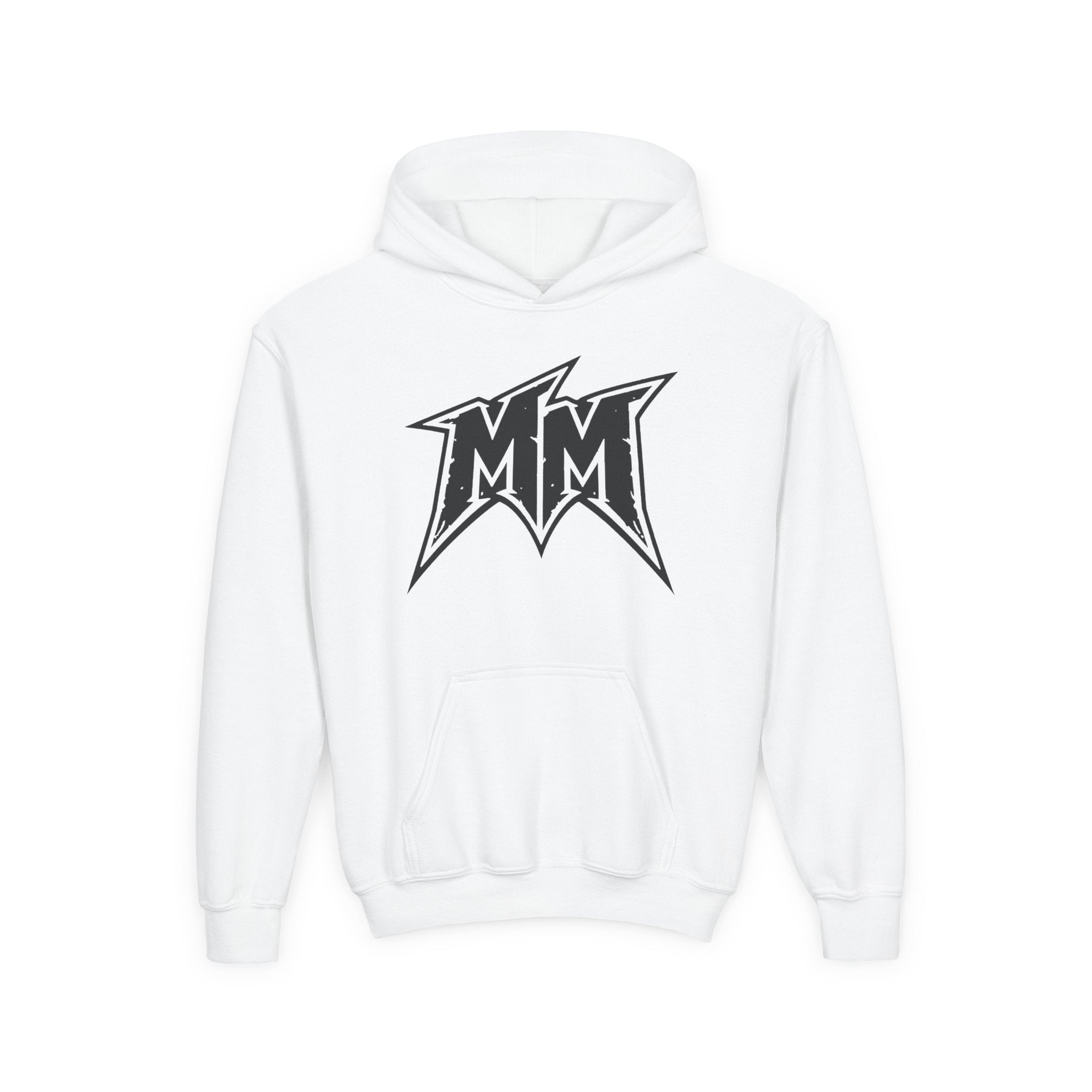 Melee Motors "MM" Signature Logo YOUTH Hoodie - Premium Fleece Pull Over