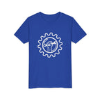 Melee Motors Youth Logo Tee — Unisex Cotton Crewneck