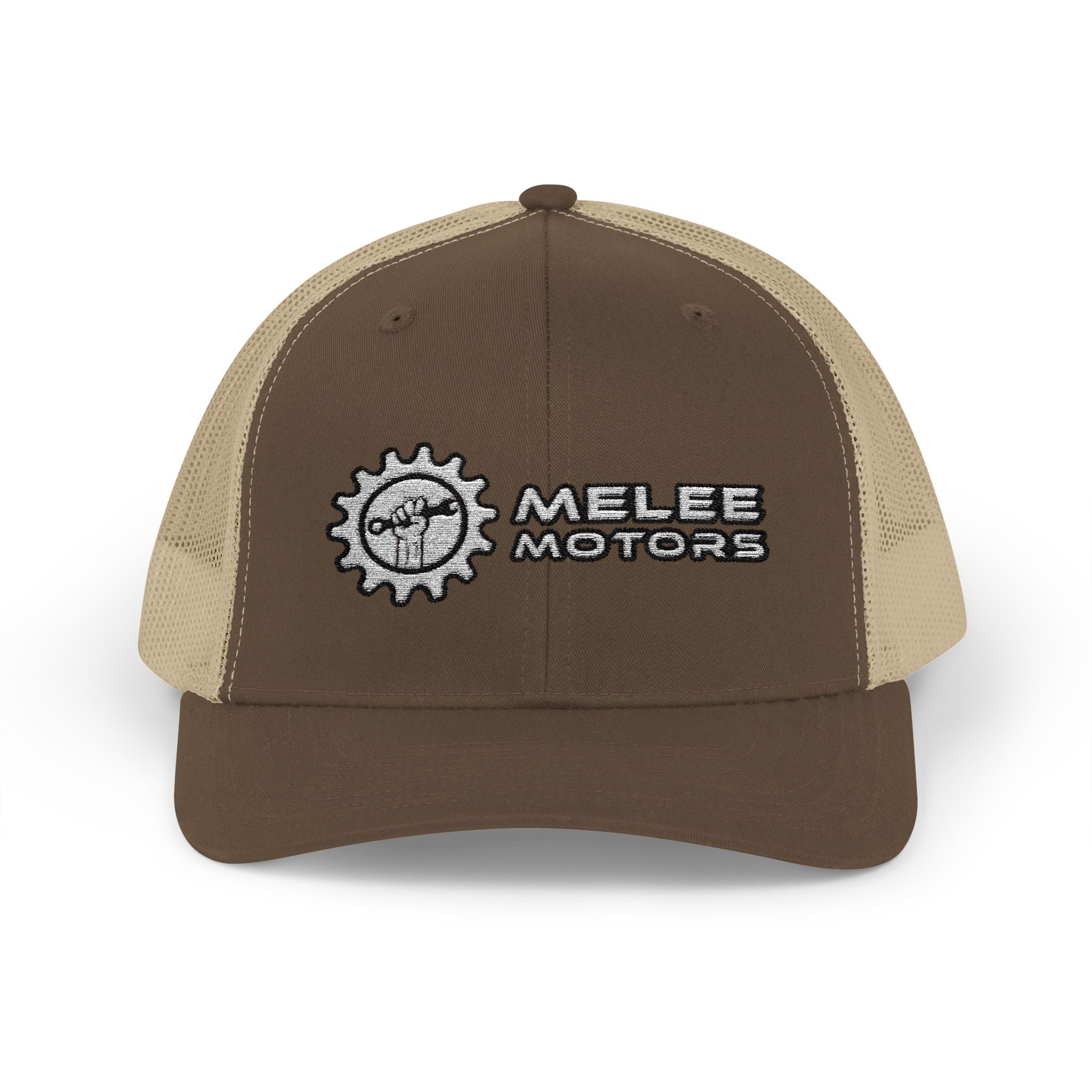 Melee Motors Logo Snapback Trucker Cap