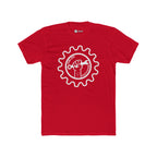 Melee Motors White Logo Tee — Unisex Cotton Crewneck