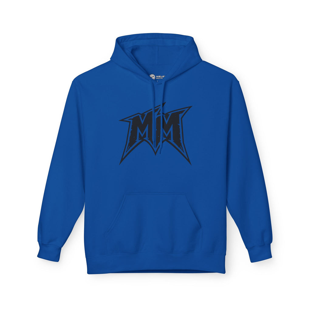 Melee Motors "MM" Signature Logo Hoodie - Premium Fleece Pull Over