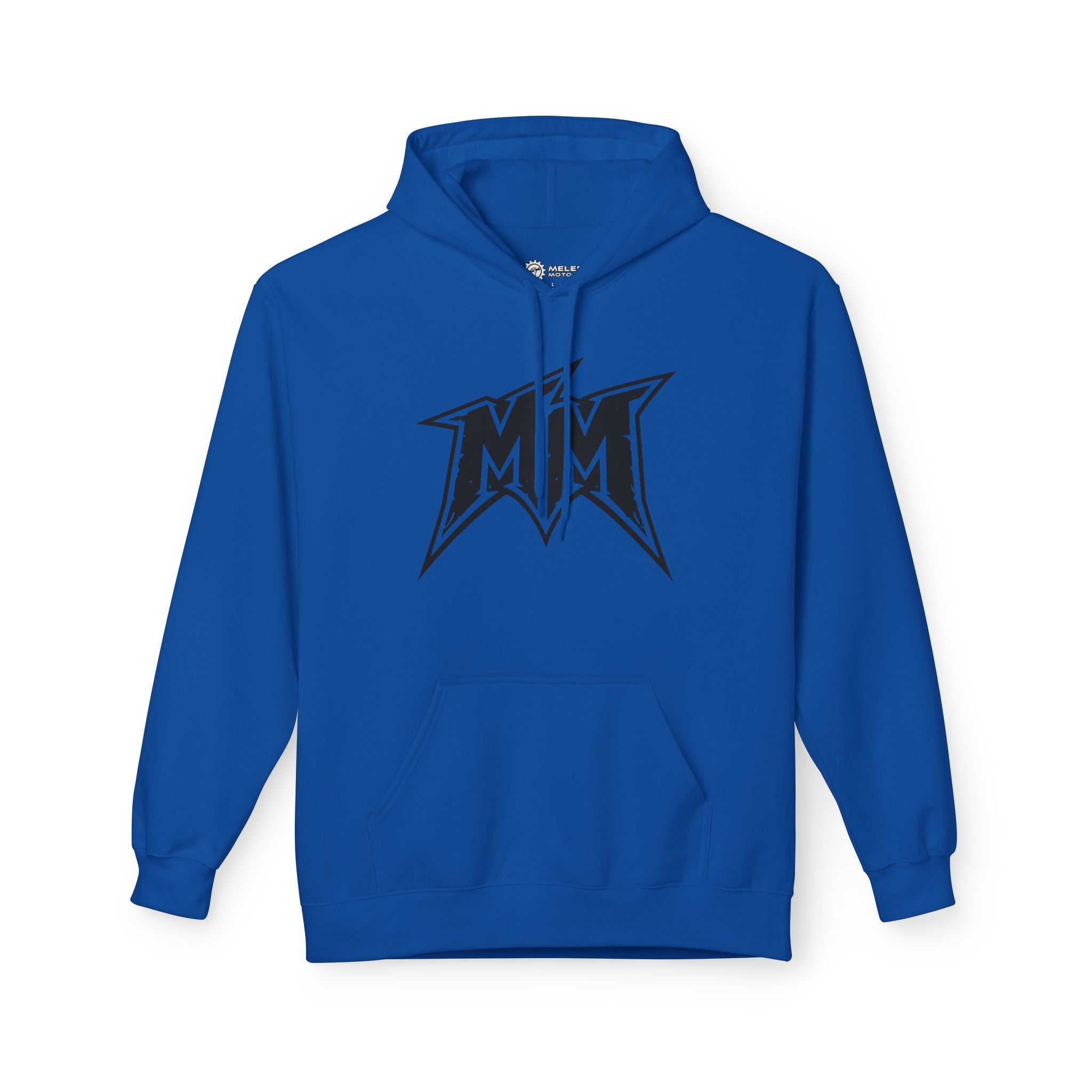 Melee Motors "MM" Signature Logo Hoodie - Premium Fleece Pull Over