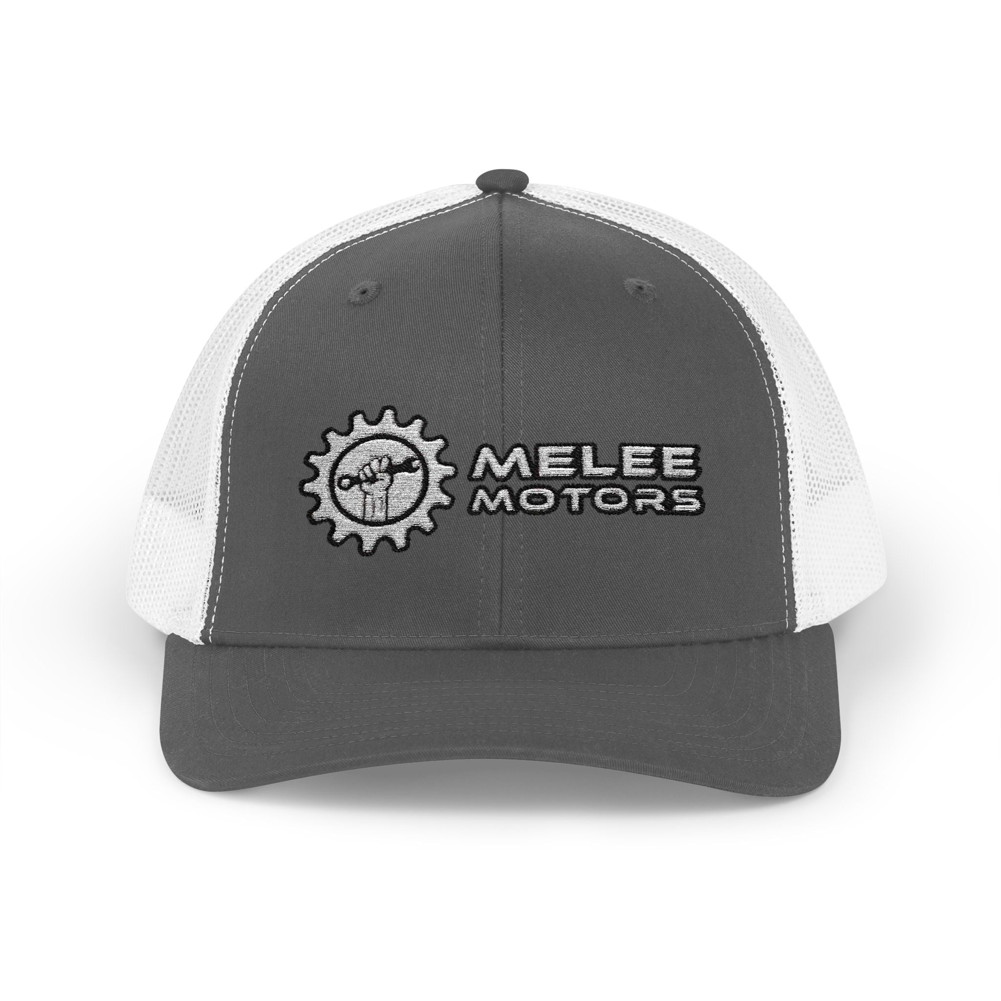 Melee Motors Logo Snapback Trucker Cap