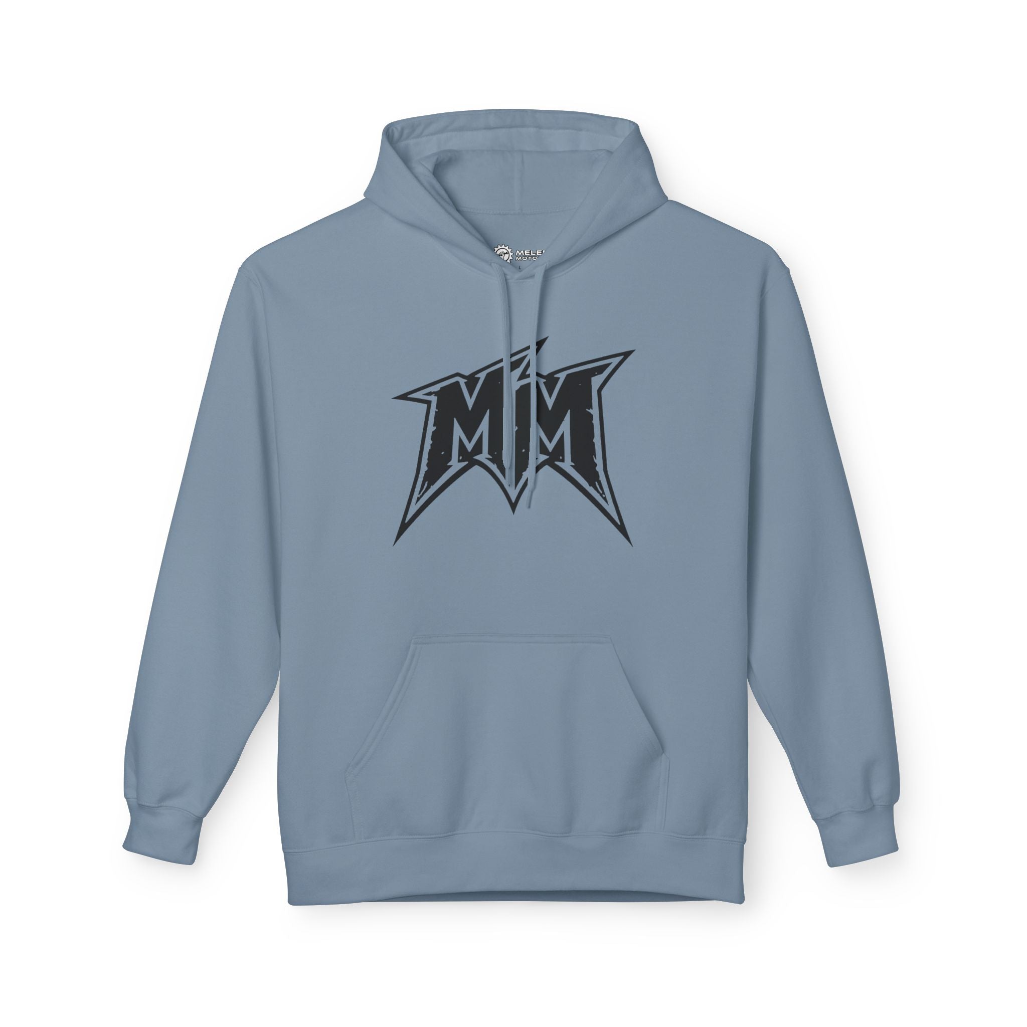 Melee Motors "MM" Signature Logo Hoodie - Premium Fleece Pull Over