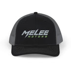 Melee Motors Racing Snapback Trucker Cap