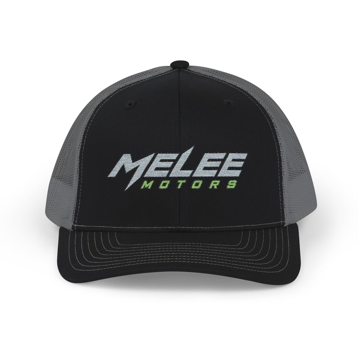 Melee Motors Racing Snapback Trucker Cap