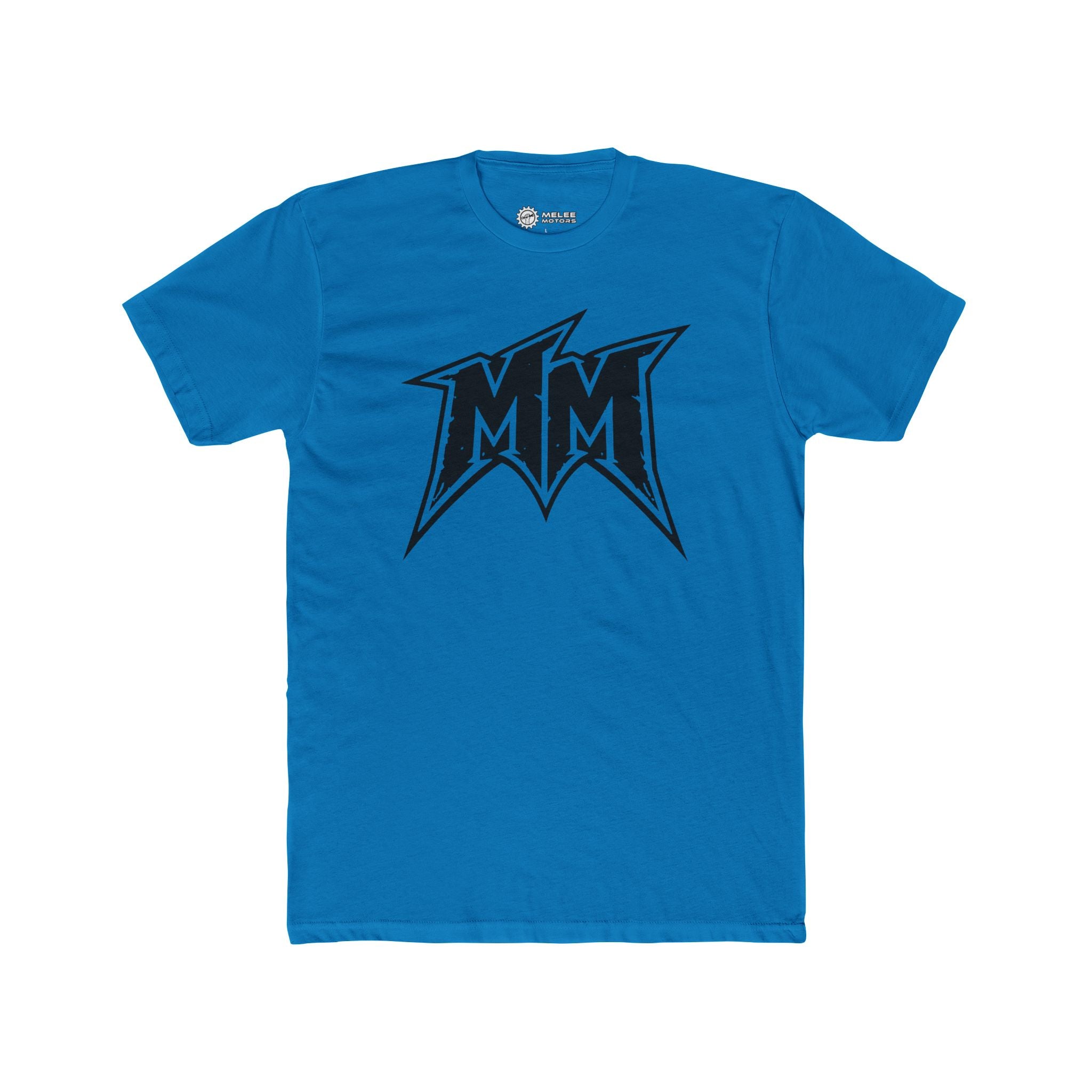 Melee Motors "MM" Signature Logo Tee – Premium Cotton T-Shirt
