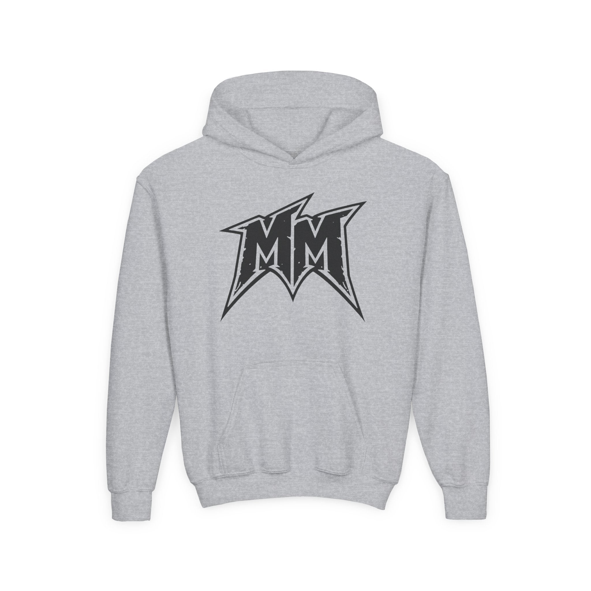 Melee Motors "MM" Signature Logo YOUTH Hoodie - Premium Fleece Pull Over