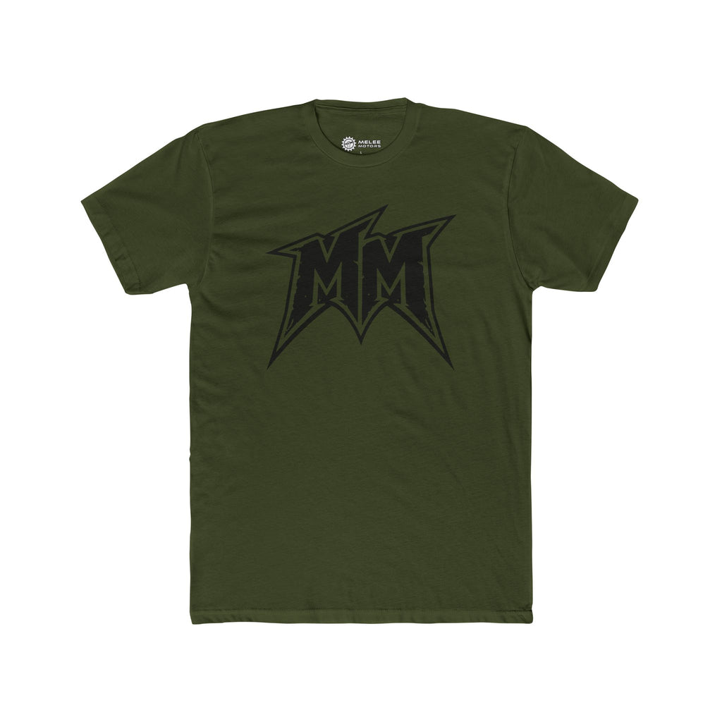 Melee Motors "MM" Signature Logo Tee – Premium Cotton T-Shirt