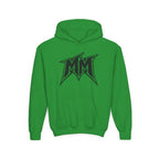 Melee Motors "MM" Signature Logo YOUTH Hoodie - Premium Fleece Pull Over