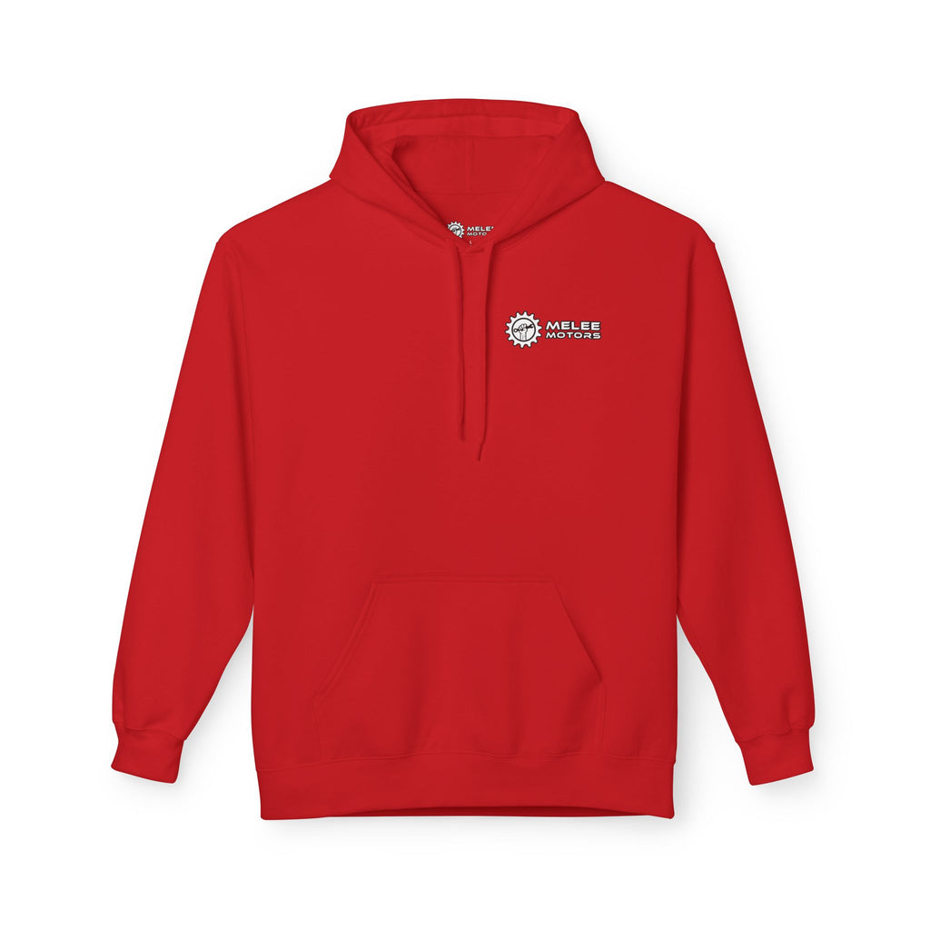 Melee Motors Classic Logo Hoodie — Automotive Streetwear