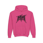 Melee Motors "MM" Signature Logo YOUTH Hoodie - Premium Fleece Pull Over
