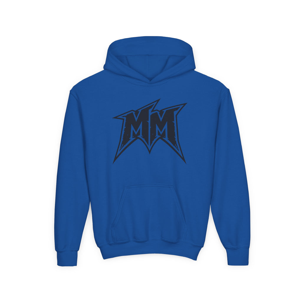 Melee Motors "MM" Signature Logo YOUTH Hoodie - Premium Fleece Pull Over