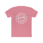 Melee Motors White Logo Tee — Unisex Cotton Crewneck
