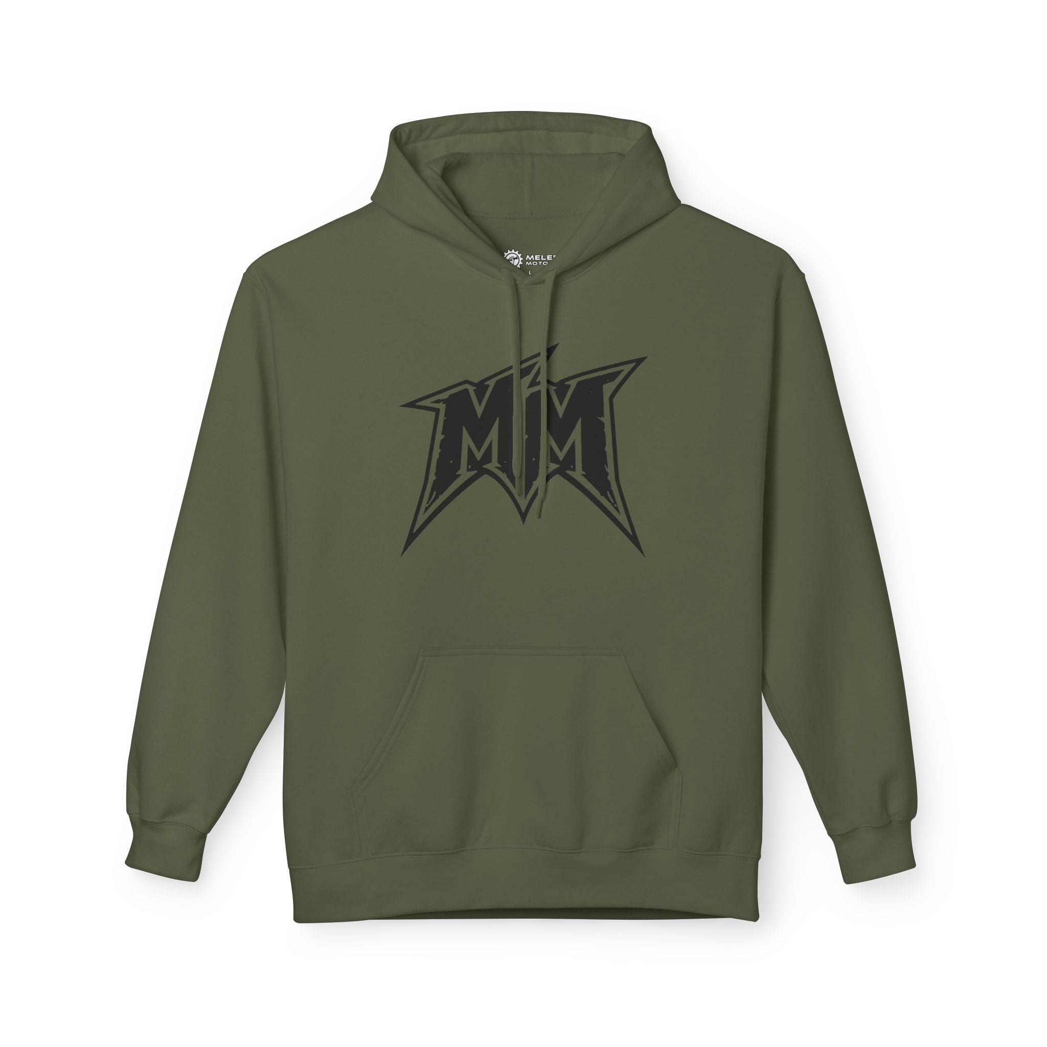 Melee Motors "MM" Signature Logo Hoodie - Premium Fleece Pull Over