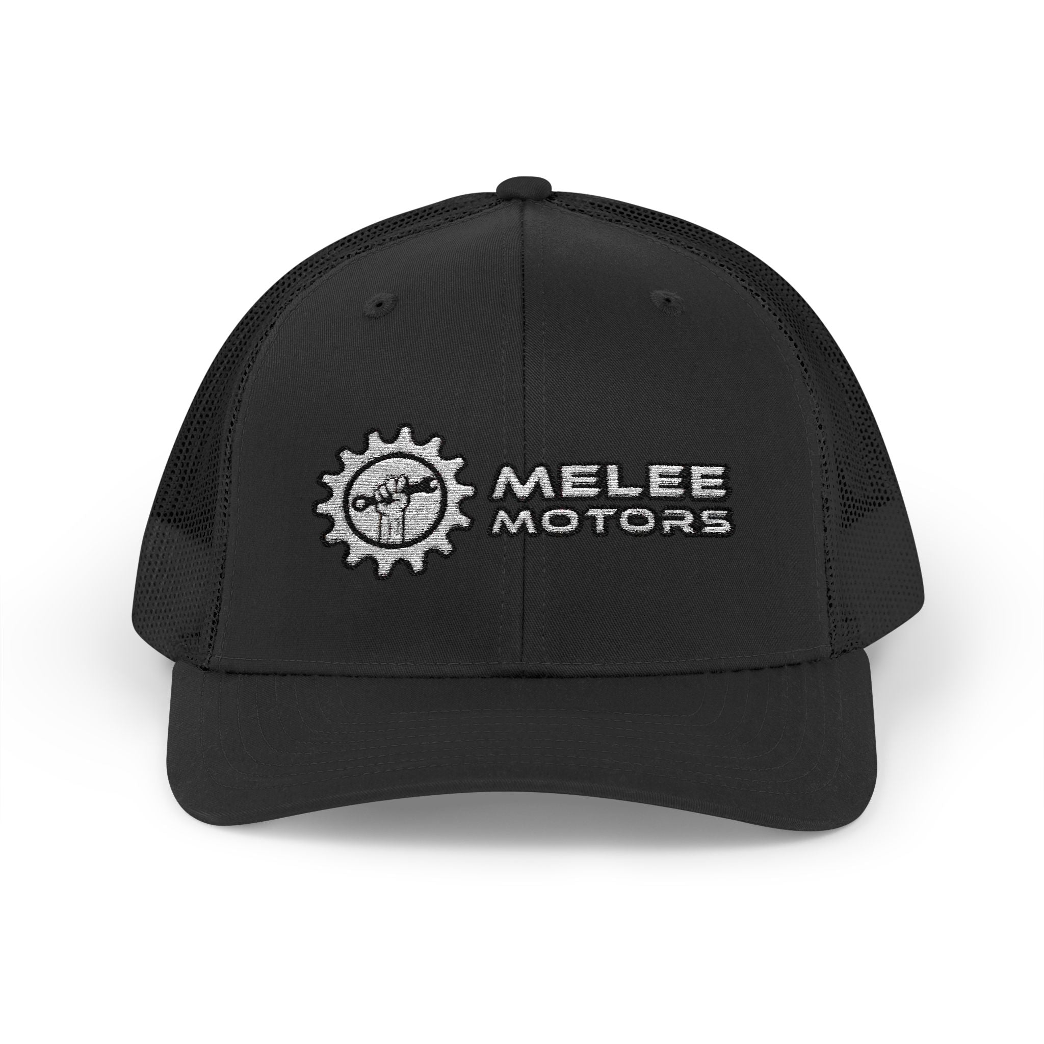 Melee Motors Logo Snapback Trucker Cap