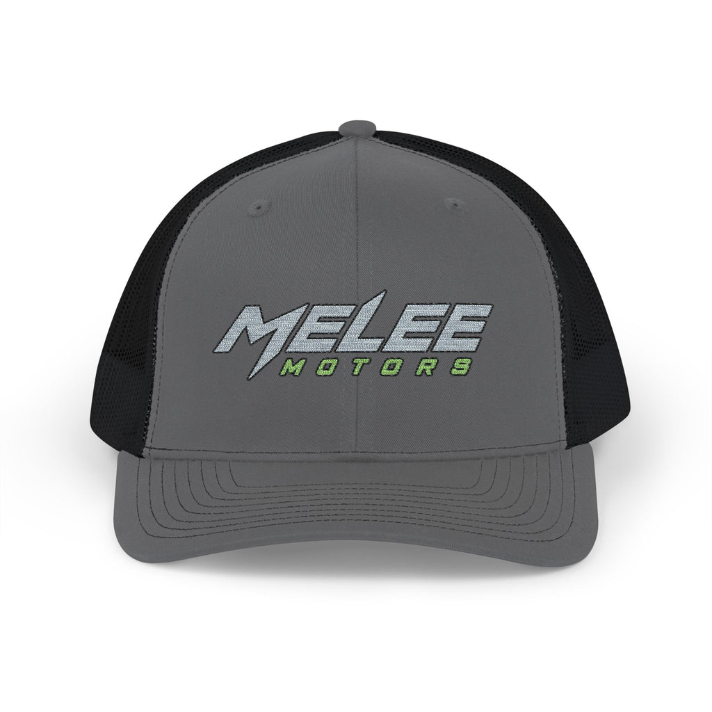 Melee Motors Racing Snapback Trucker Cap