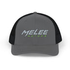Melee Motors Racing Snapback Trucker Cap