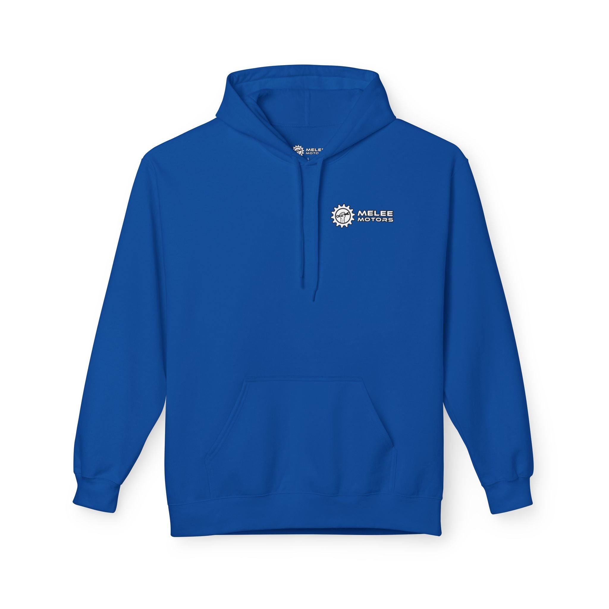 Melee Motors Classic Logo Hoodie — Automotive Streetwear