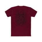 Melee Motors Front and Back Skull Design Graphic Tee – Premium Cotton T-Shirt