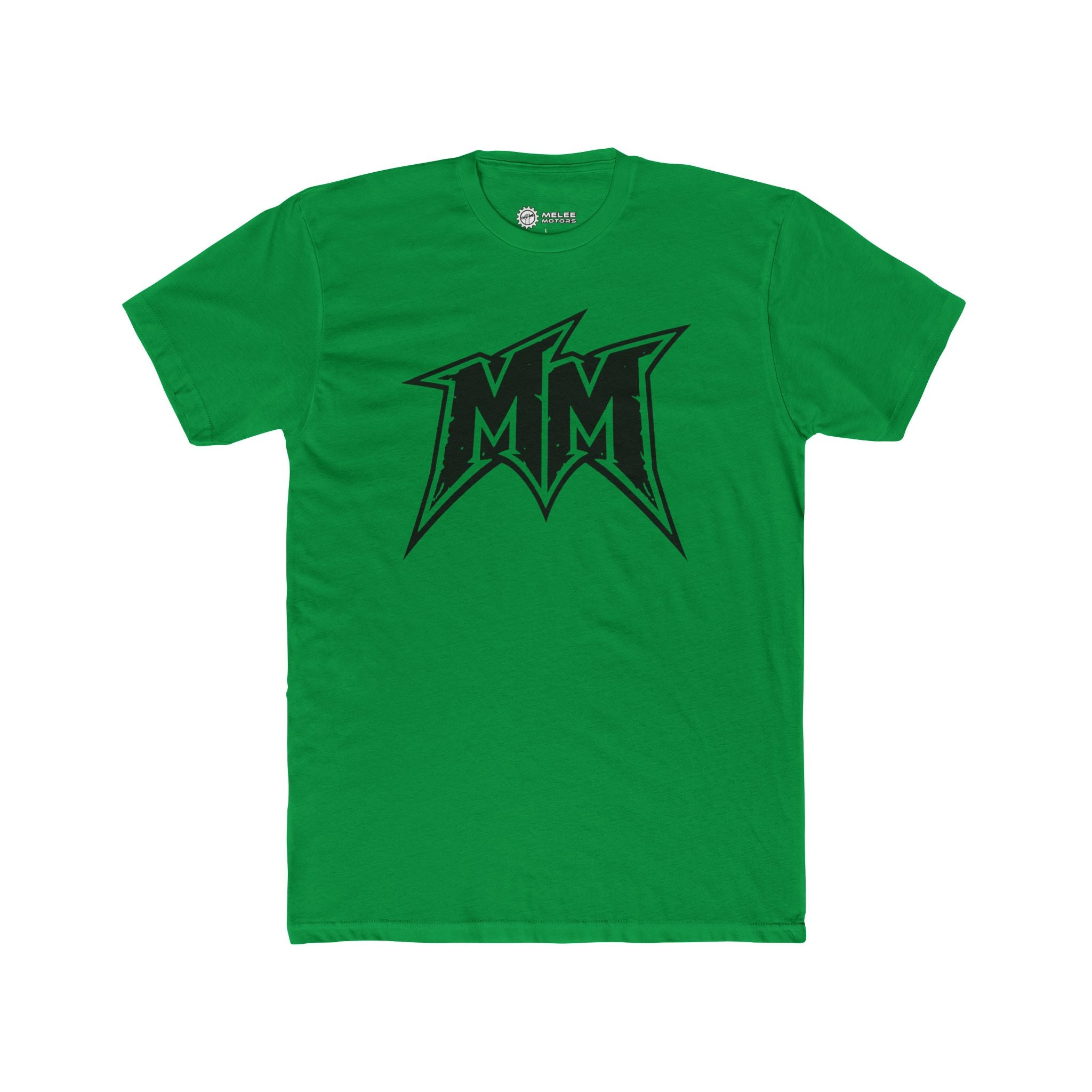 Melee Motors "MM" Signature Logo Tee – Premium Cotton T-Shirt