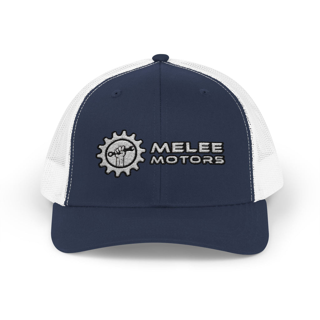 Melee Motors Logo Snapback Trucker Cap