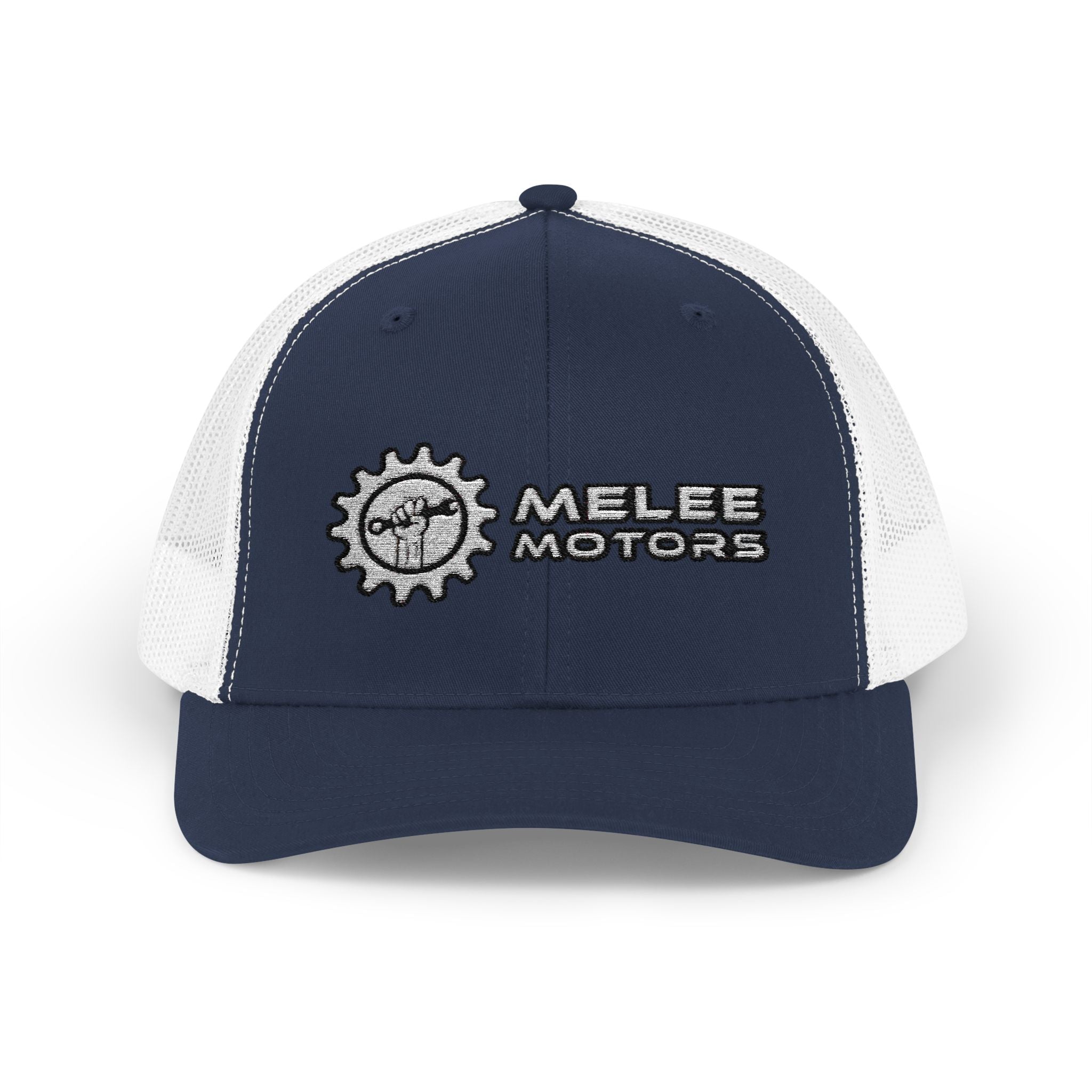 Melee Motors Logo Snapback Trucker Cap
