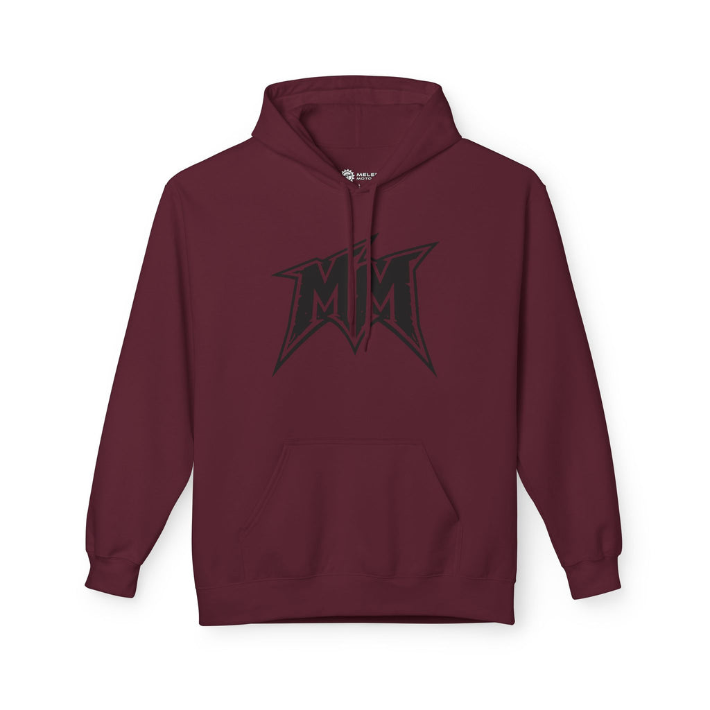Melee Motors "MM" Signature Logo Hoodie - Premium Fleece Pull Over