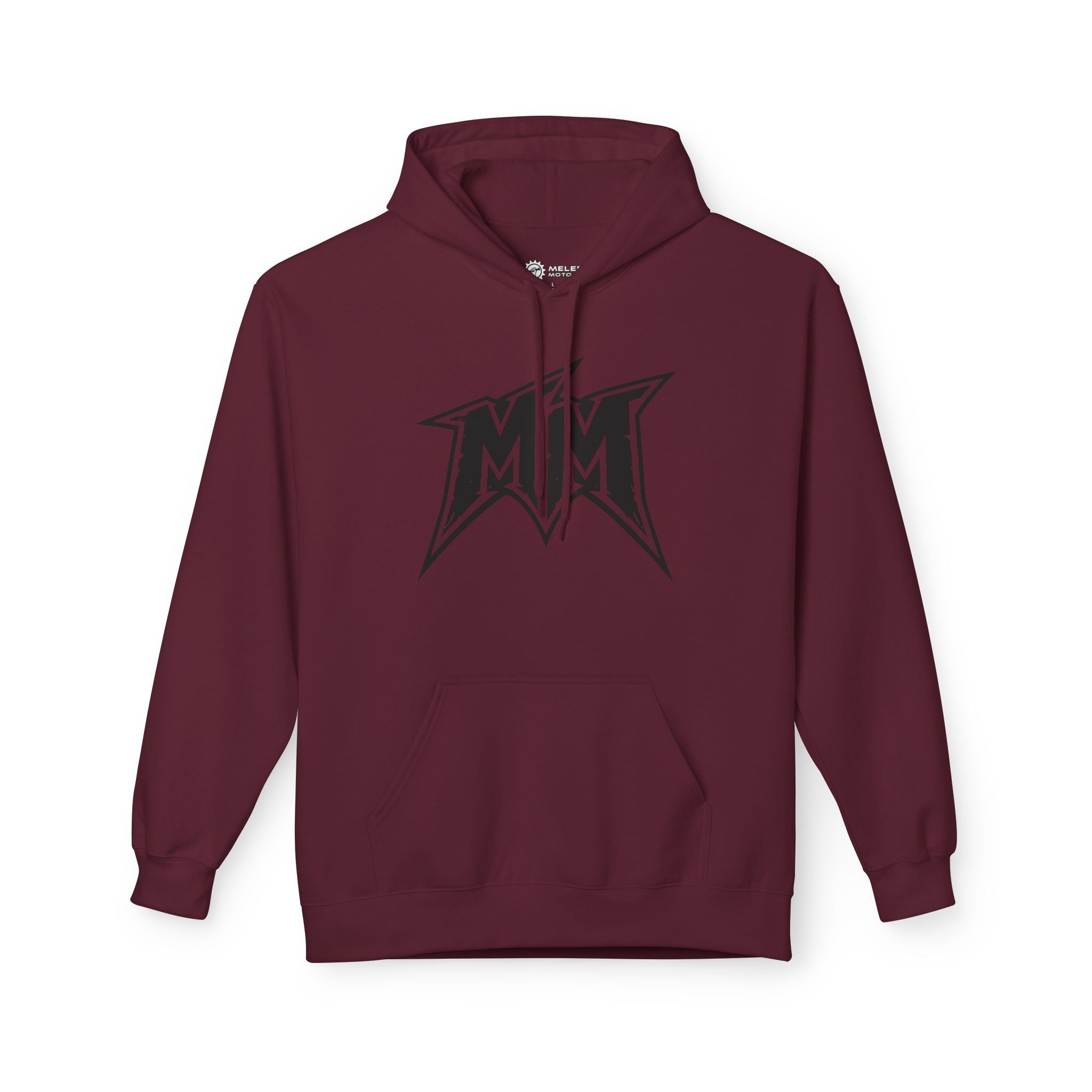 Melee Motors "MM" Signature Logo Hoodie - Premium Fleece Pull Over
