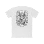 Melee Motors Front and Back Skull Design Graphic Tee – Premium Cotton T-Shirt
