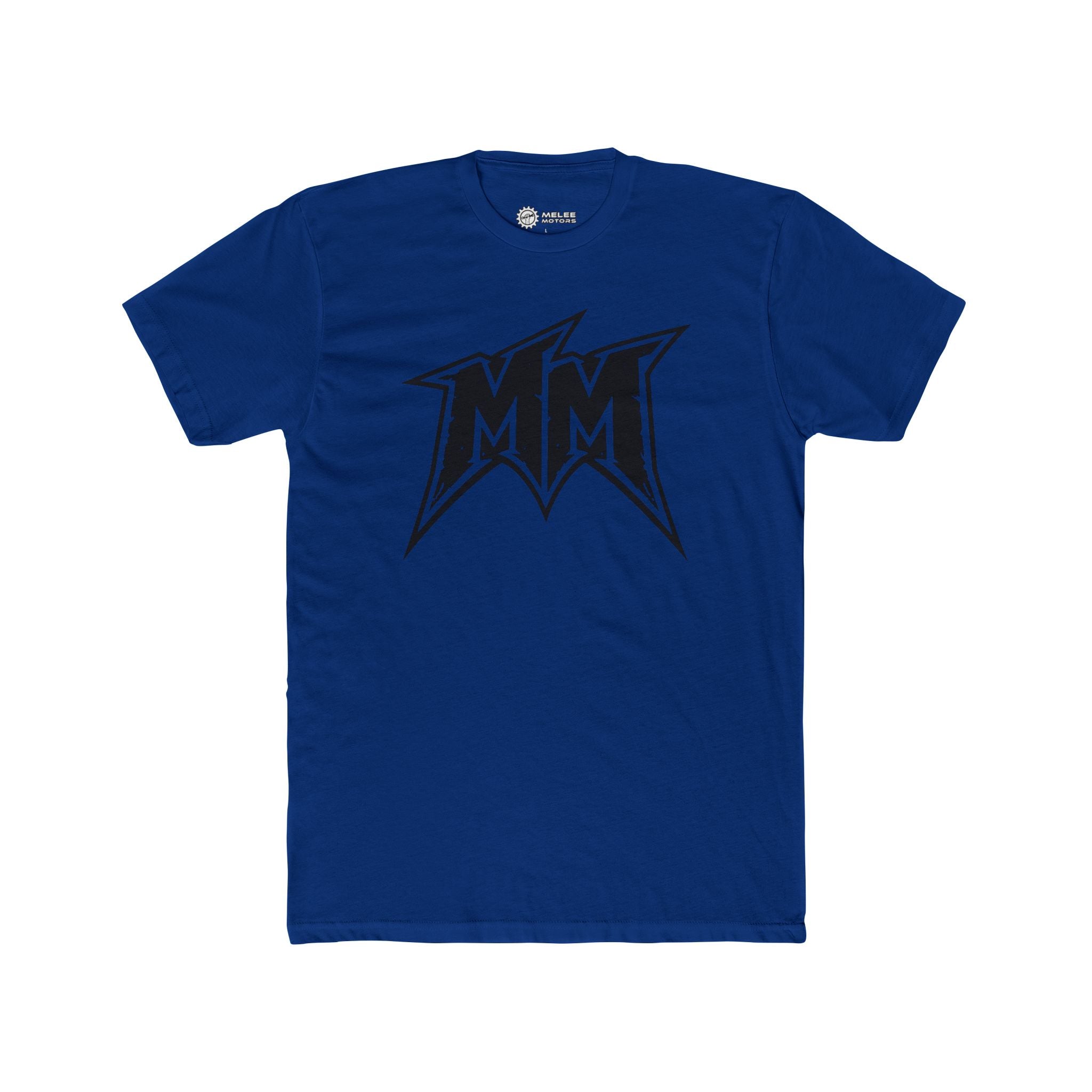 Melee Motors "MM" Signature Logo Tee – Premium Cotton T-Shirt