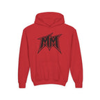 Melee Motors "MM" Signature Logo YOUTH Hoodie - Premium Fleece Pull Over