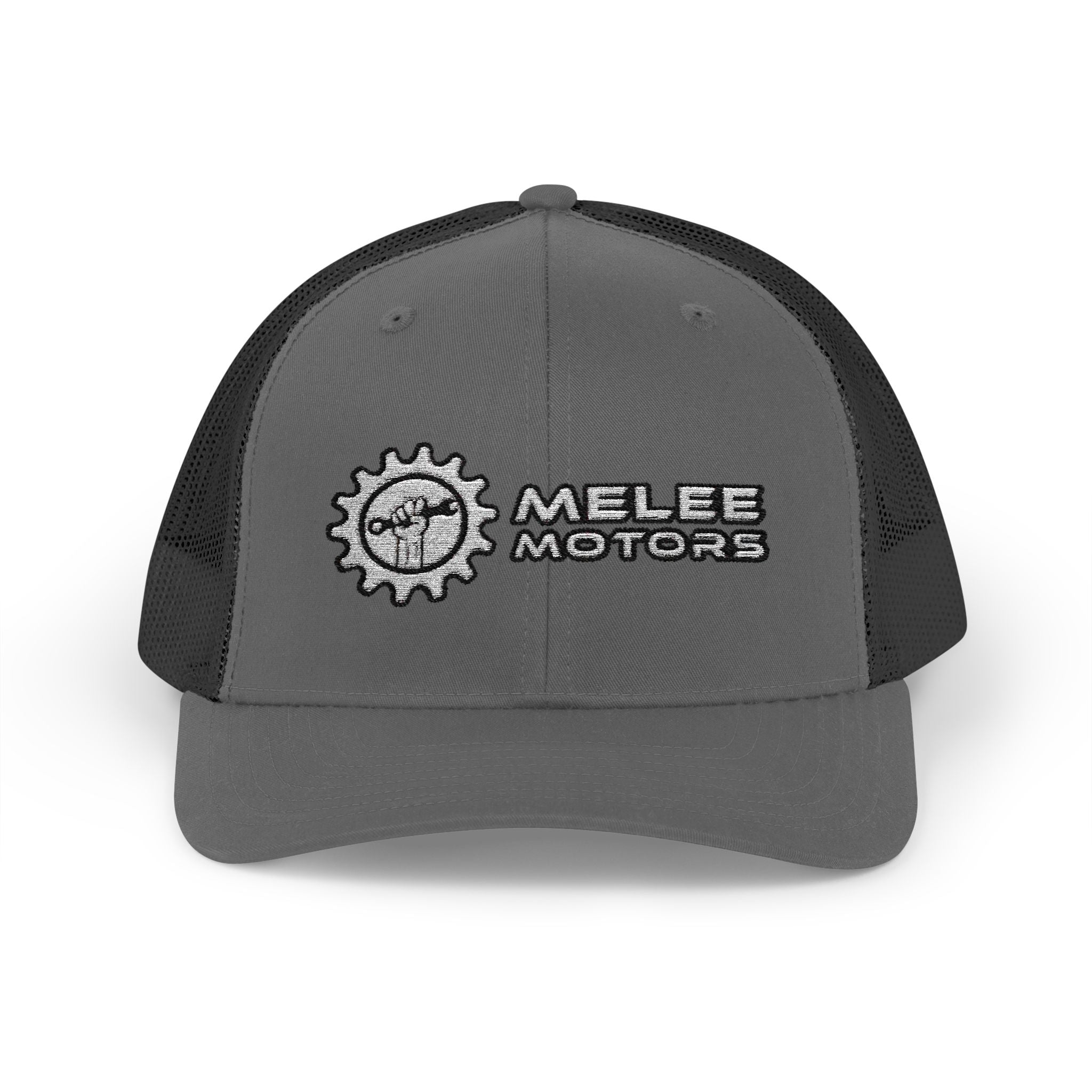 Melee Motors Logo Snapback Trucker Cap