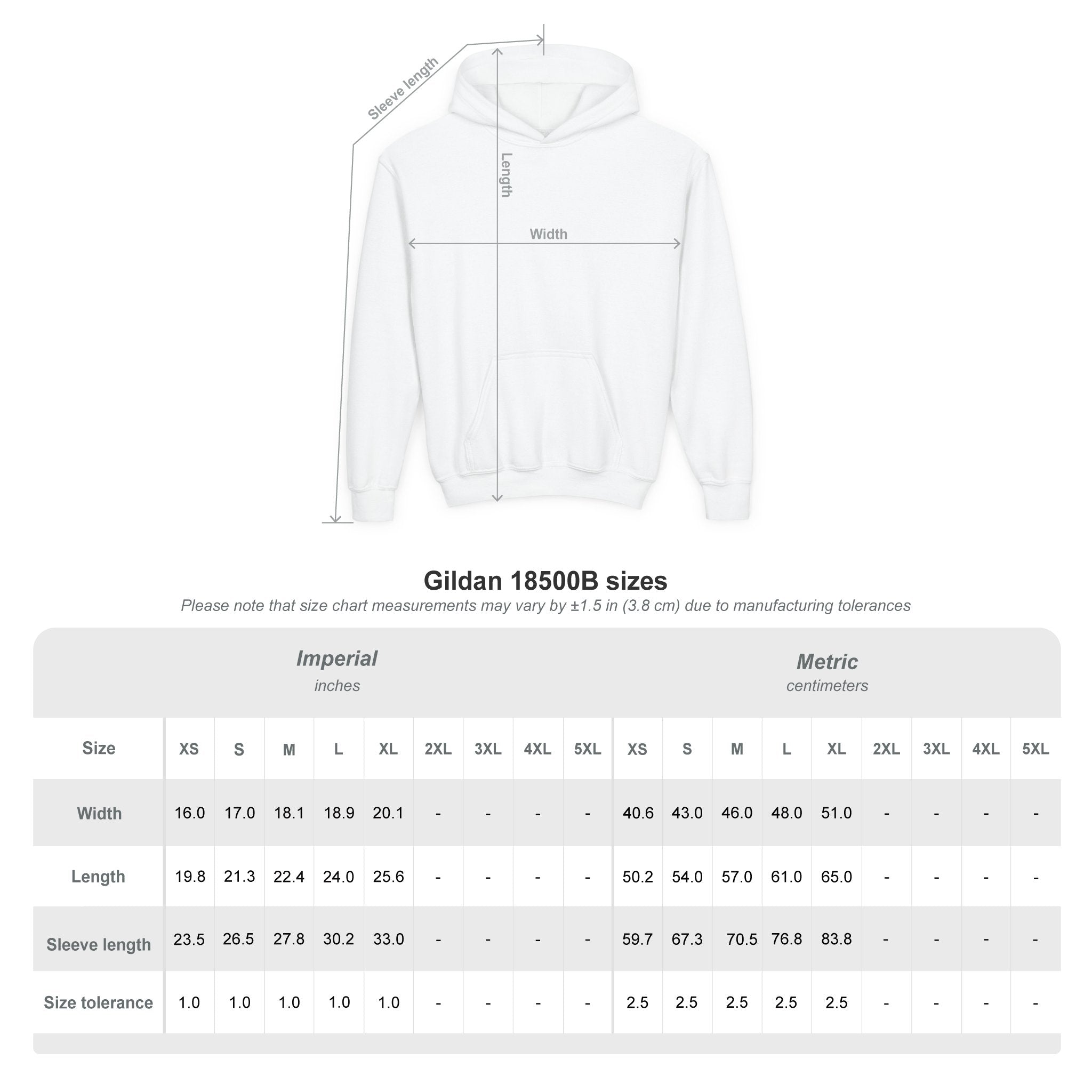 Melee Motors "MM" Signature Logo YOUTH Hoodie - Premium Fleece Pull Over