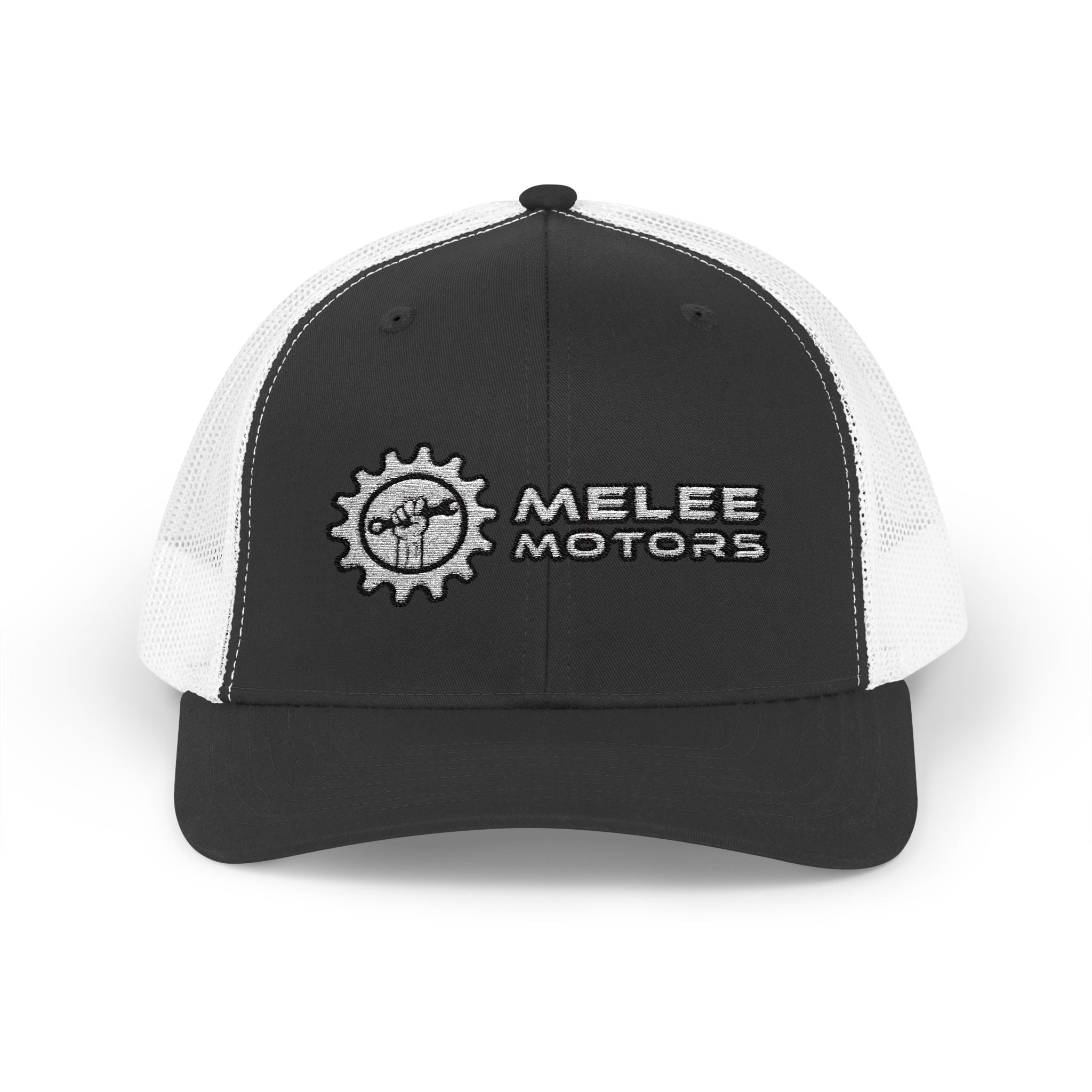 Melee Motors Logo Snapback Trucker Cap