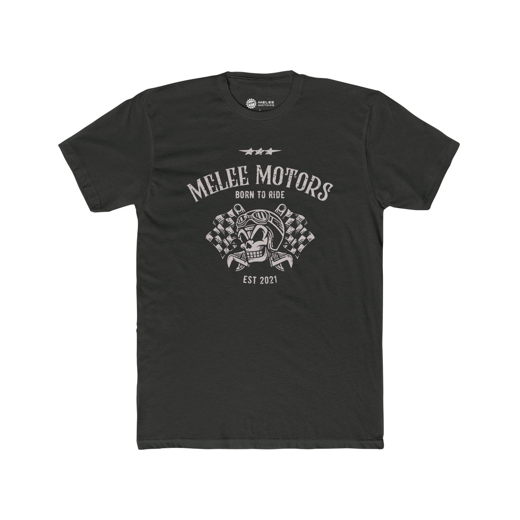 Melee Motors "Born to Ride" Tee – Premium Cotton T-Shirt
