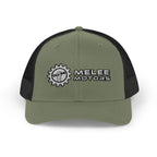 Melee Motors Logo Snapback Trucker Cap