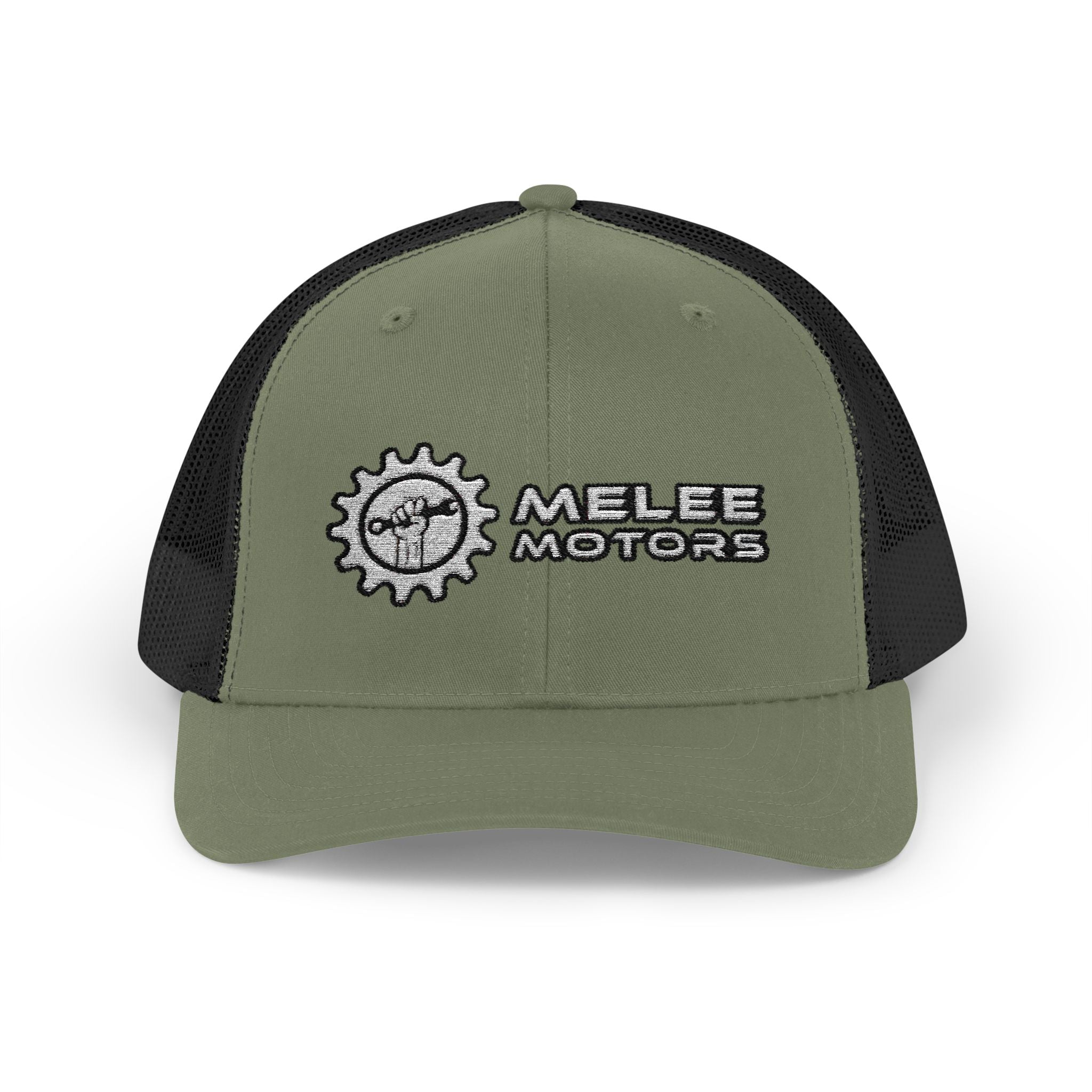 Melee Motors Logo Snapback Trucker Cap