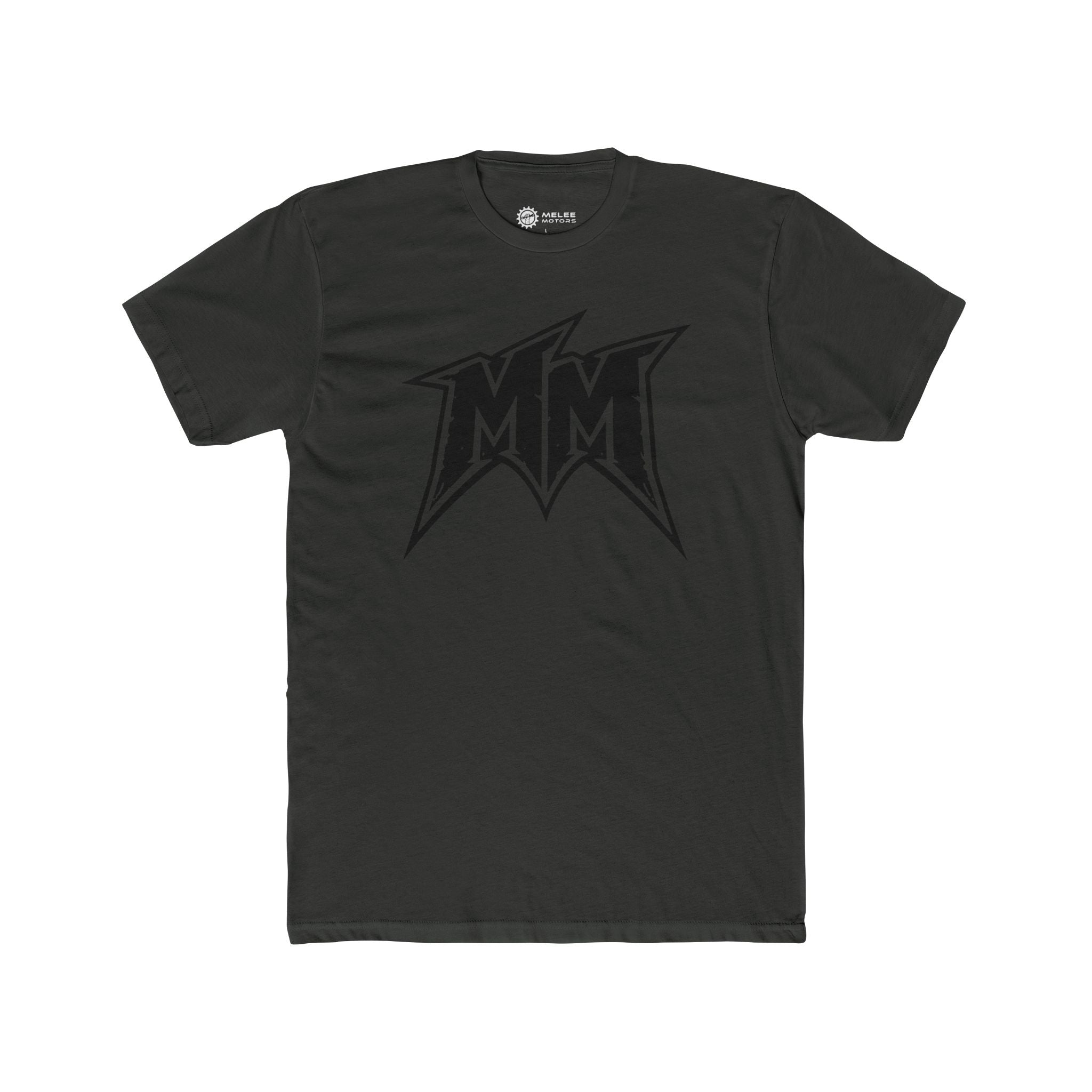Melee Motors "MM" Signature Logo Tee – Premium Cotton T-Shirt