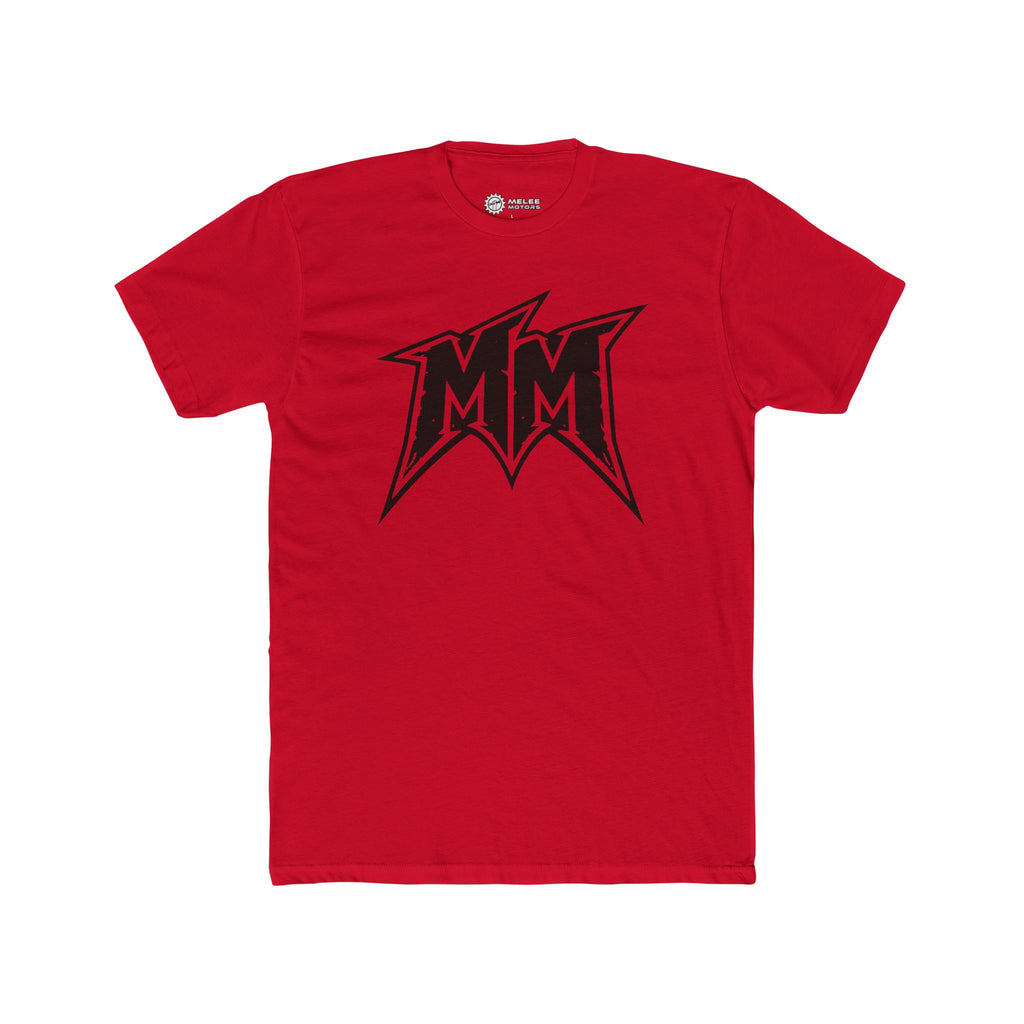 Melee Motors "MM" Signature Logo Tee – Premium Cotton T-Shirt