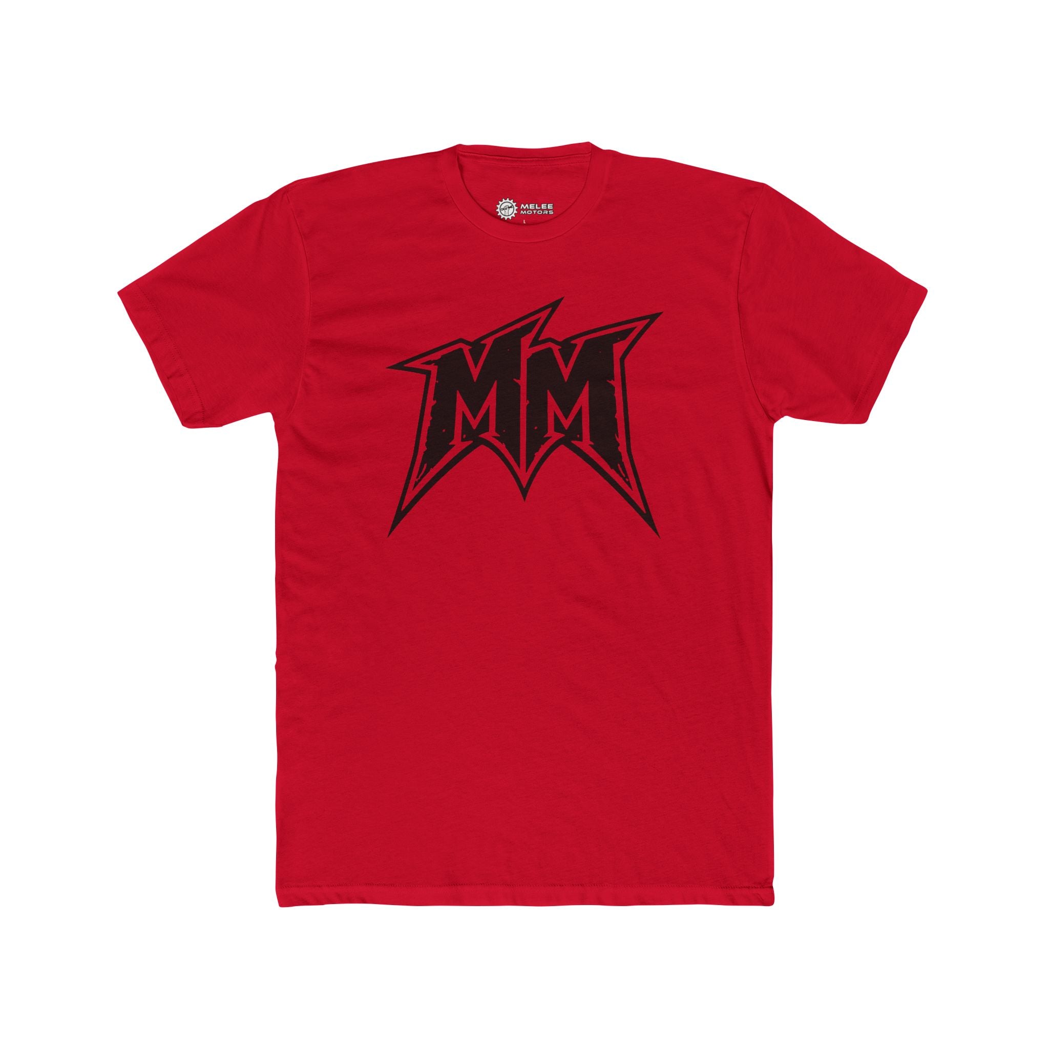 Melee Motors "MM" Signature Logo Tee – Premium Cotton T-Shirt