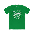 Melee Motors White Logo Tee — Unisex Cotton Crewneck