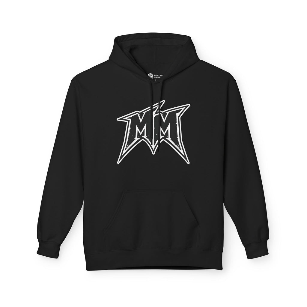 Melee Motors "MM" Signature Logo Hoodie - Premium Fleece Pull Over