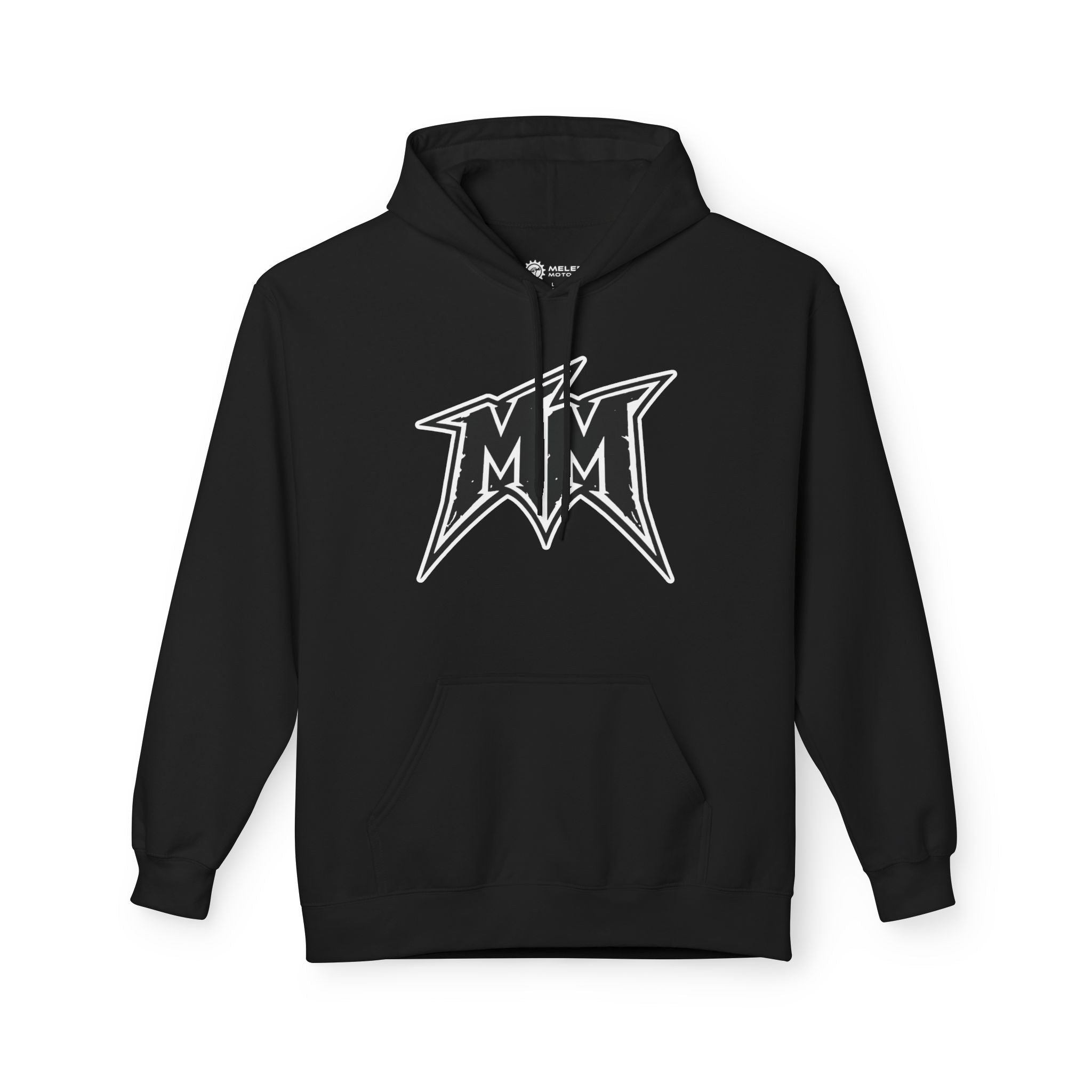 Melee Motors "MM" Signature Logo Hoodie - Premium Fleece Pull Over